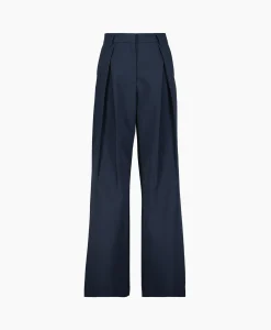 Dames Selected Femme Broeken*Pantalon Blake Hw Pant Ex Donker Blauw