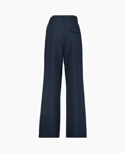Dames Selected Femme Broeken*Pantalon Blake Hw Pant Ex Donker Blauw