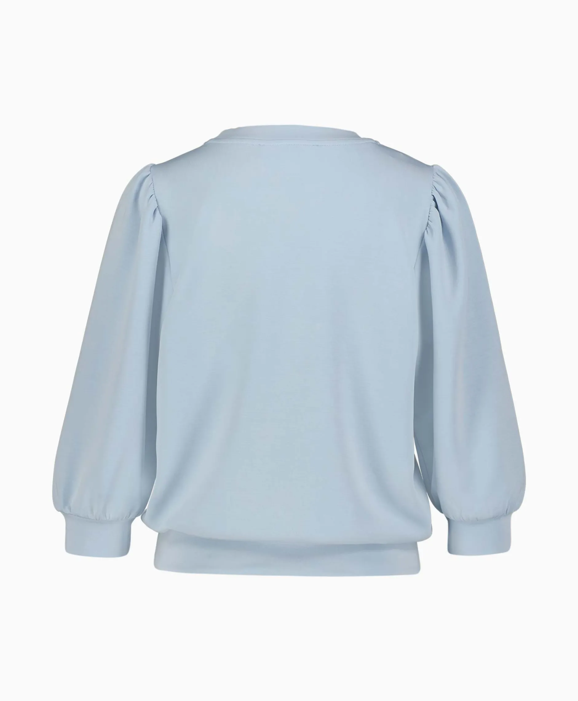 Dames Selected Femme Truien*Sweater Tenny 3/4 Sweat Top Noos Blauw