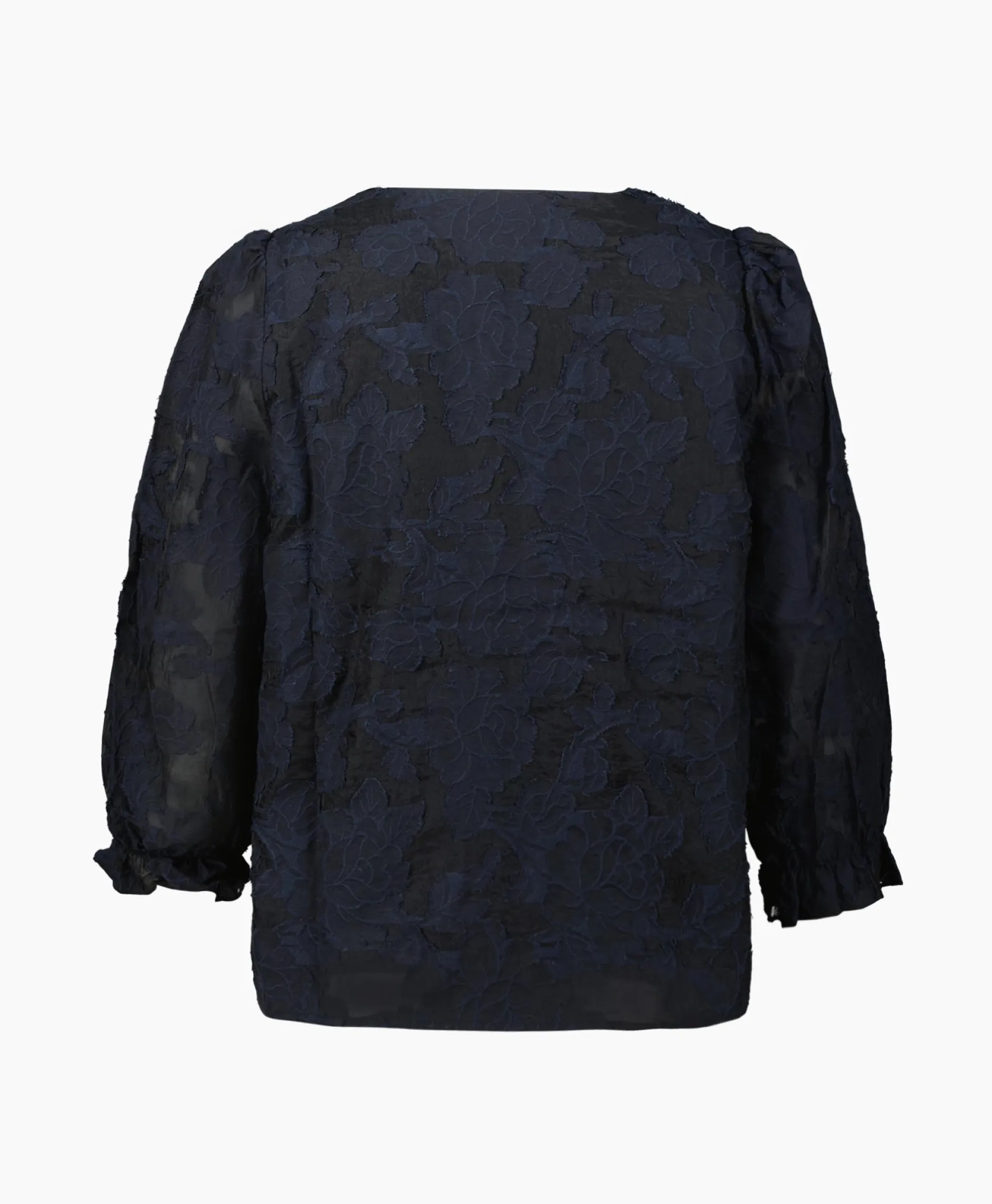 Dames Selected Femme T-Shirts & Tops*Top Cathi-Sadie 3/4 Ff Donker Blauw