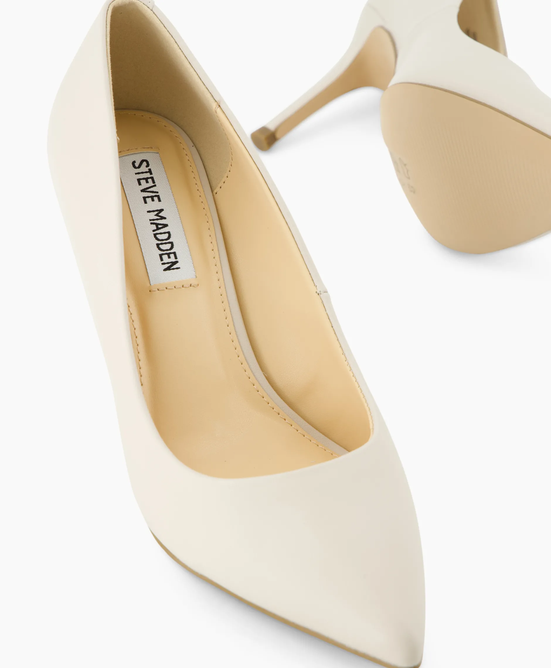 Dames Steve Madden Pumps*Pump Ladybug Ecru