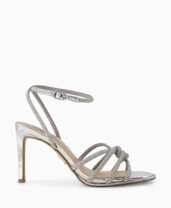 Dames Steve Madden Sandalen*Sandaal Met Hak Kailyn-R Zilver