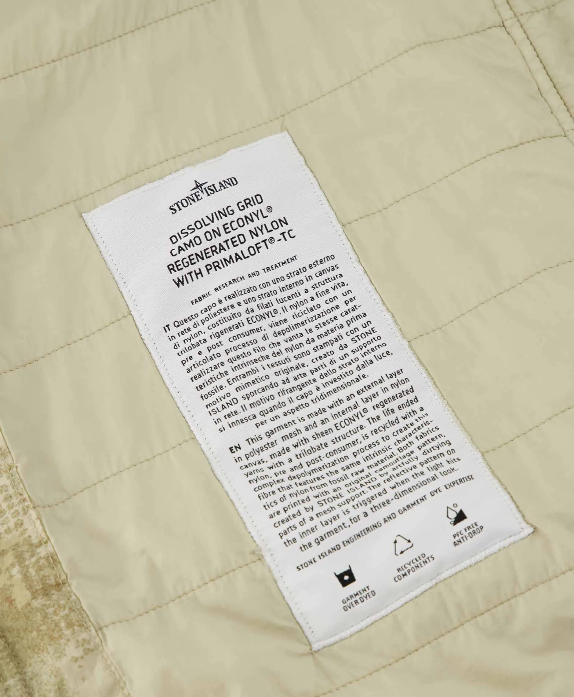 Heren Stone Island Jassen*Bodywarmer G06E1 Groen