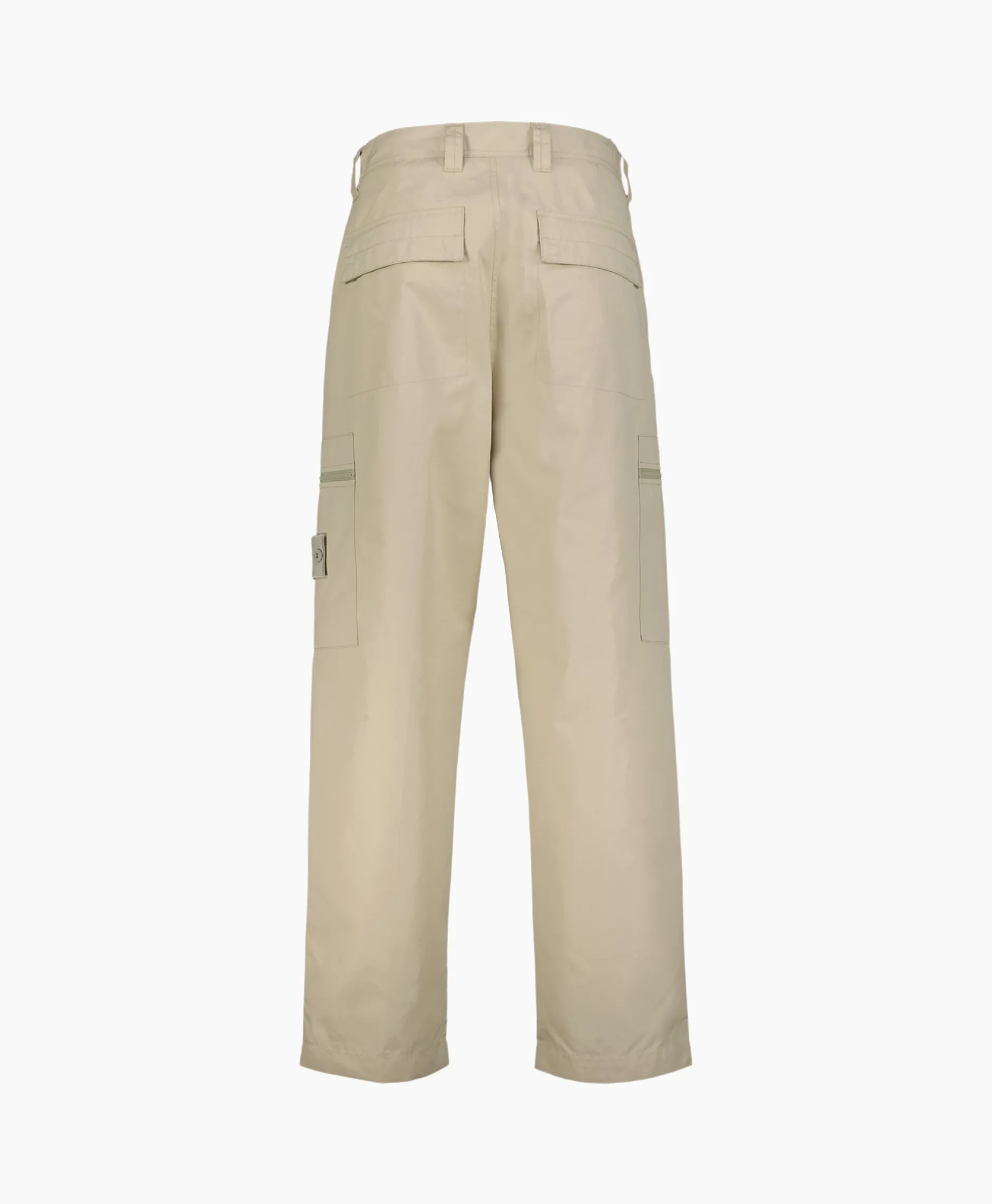 Heren Stone Island Broeken*Broek 319F1 Ghost Piece Beige