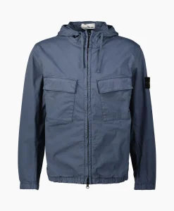 Heren Stone Island Jassen*Jack 42610 Donker Blauw