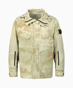 Heren Stone Island Jassen*Jack 438E1 Groen