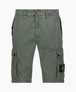 Heren Stone Island Broeken*Korte Broek L11Wa Bruin