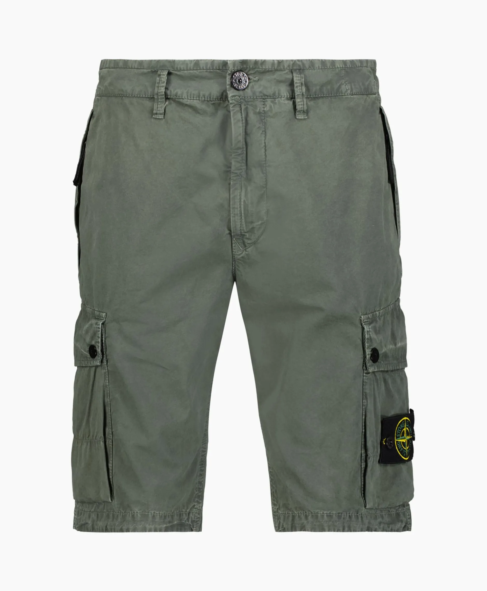 Heren Stone Island Broeken*Korte Broek L11Wa Bruin