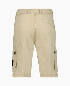 Heren Stone Island Broeken*Korte Broek L11Wa Beige