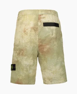 Heren Stone Island Broeken*Korte Broek L20E1 Groen