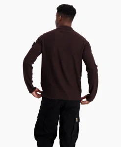 Heren Stone Island Polo's*Polo 535B9 Bordeaux