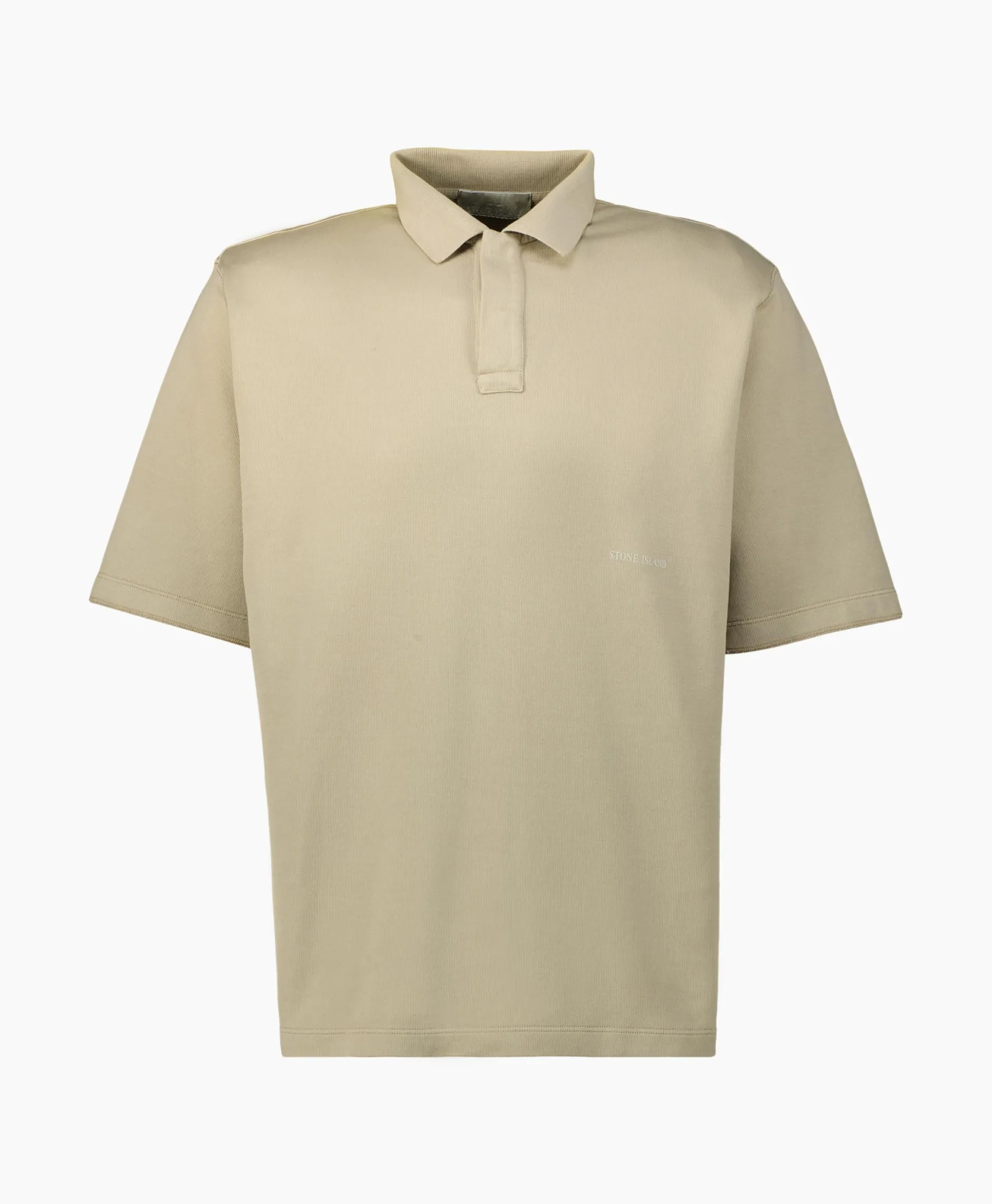 Heren Stone Island Polo's*Polo 216F3 Ghost Piece Beige