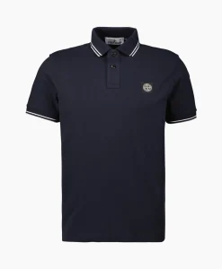 Heren Stone Island Polo's*Polo 2Sc18 Blauw