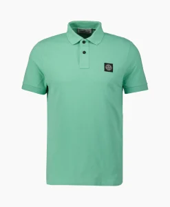Heren Stone Island Polo's*Polo 2Sc17 Licht Groen