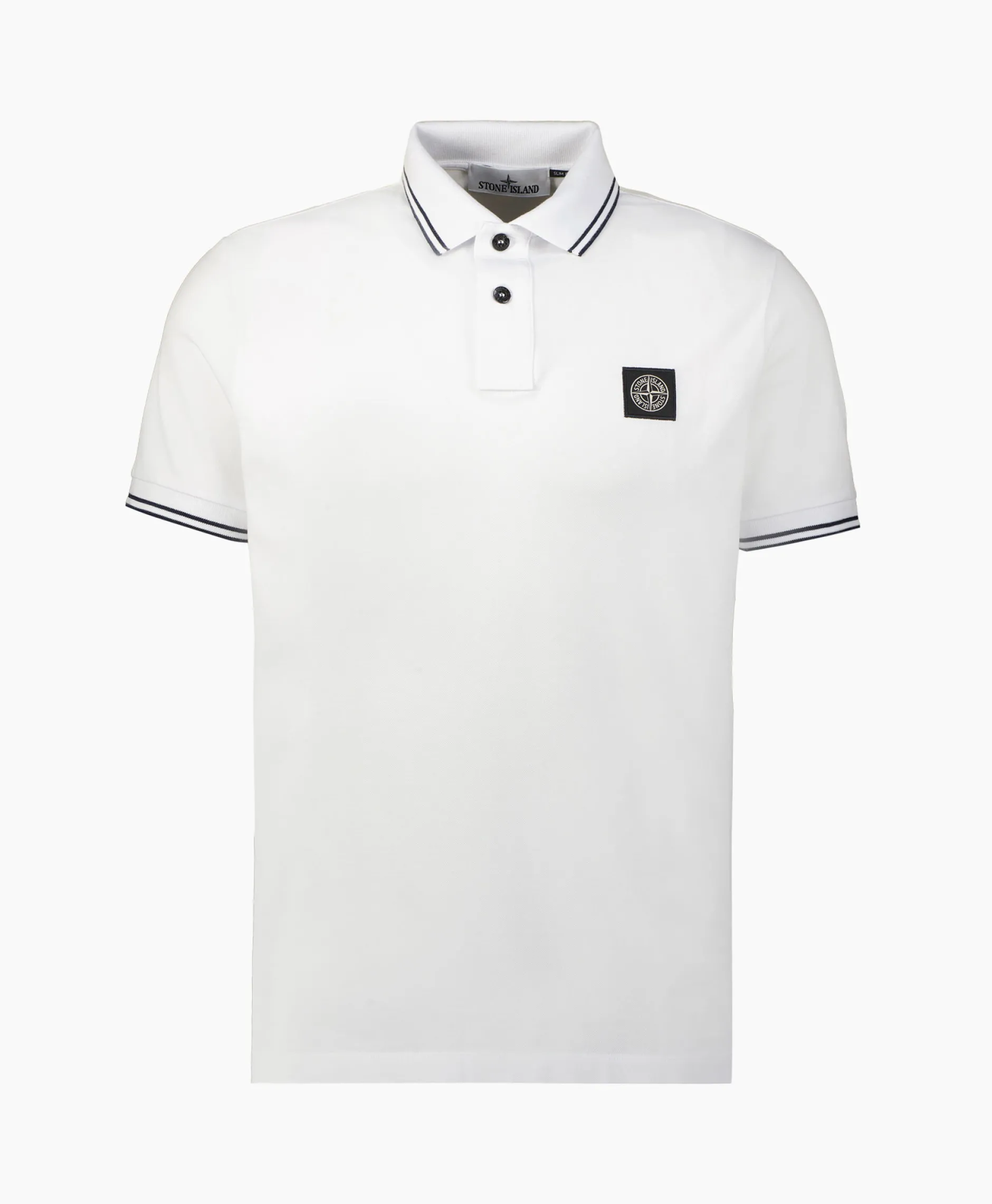 Heren Stone Island Polo's*Polo 2Sc18 Wit