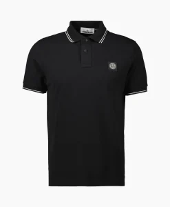 Heren Stone Island Polo's*Polo 2Sc18 Zwart