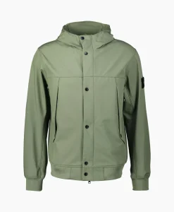 Heren Stone Island Jassen*Softshell Jas 40227 Bruin