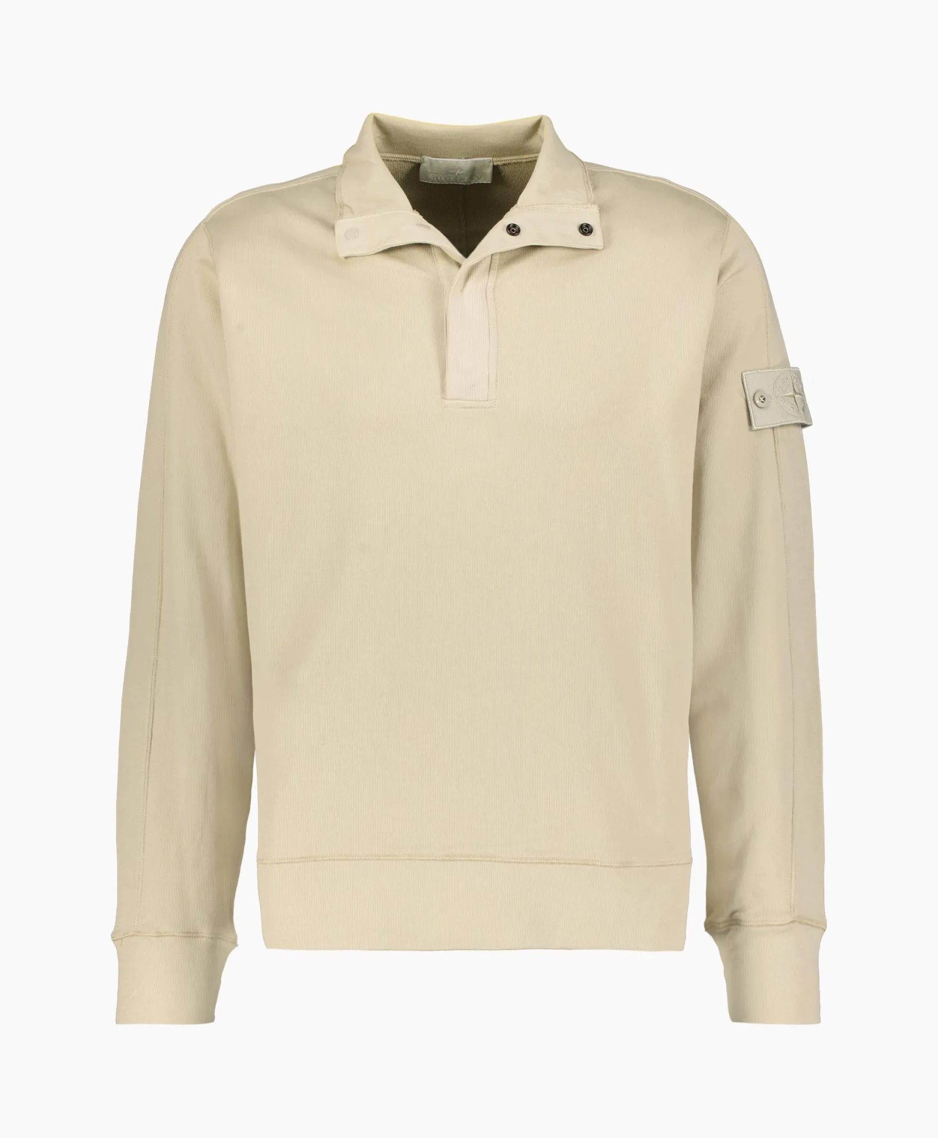 Heren Stone Island Truien*Sweater 655F3 Ghost Piece Beige