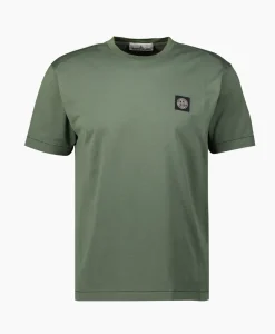 Heren Stone Island T-Shirts*T-Shirt 24113 Bruin