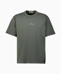 Heren Stone Island T-Shirts*T-Shirt 20457 Bruin