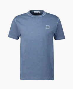 Heren Stone Island T-Shirts*T-Shirt 23757 Donker Blauw