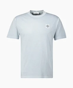 Heren Stone Island T-Shirts*T-Shirt 23757 Licht Blauw