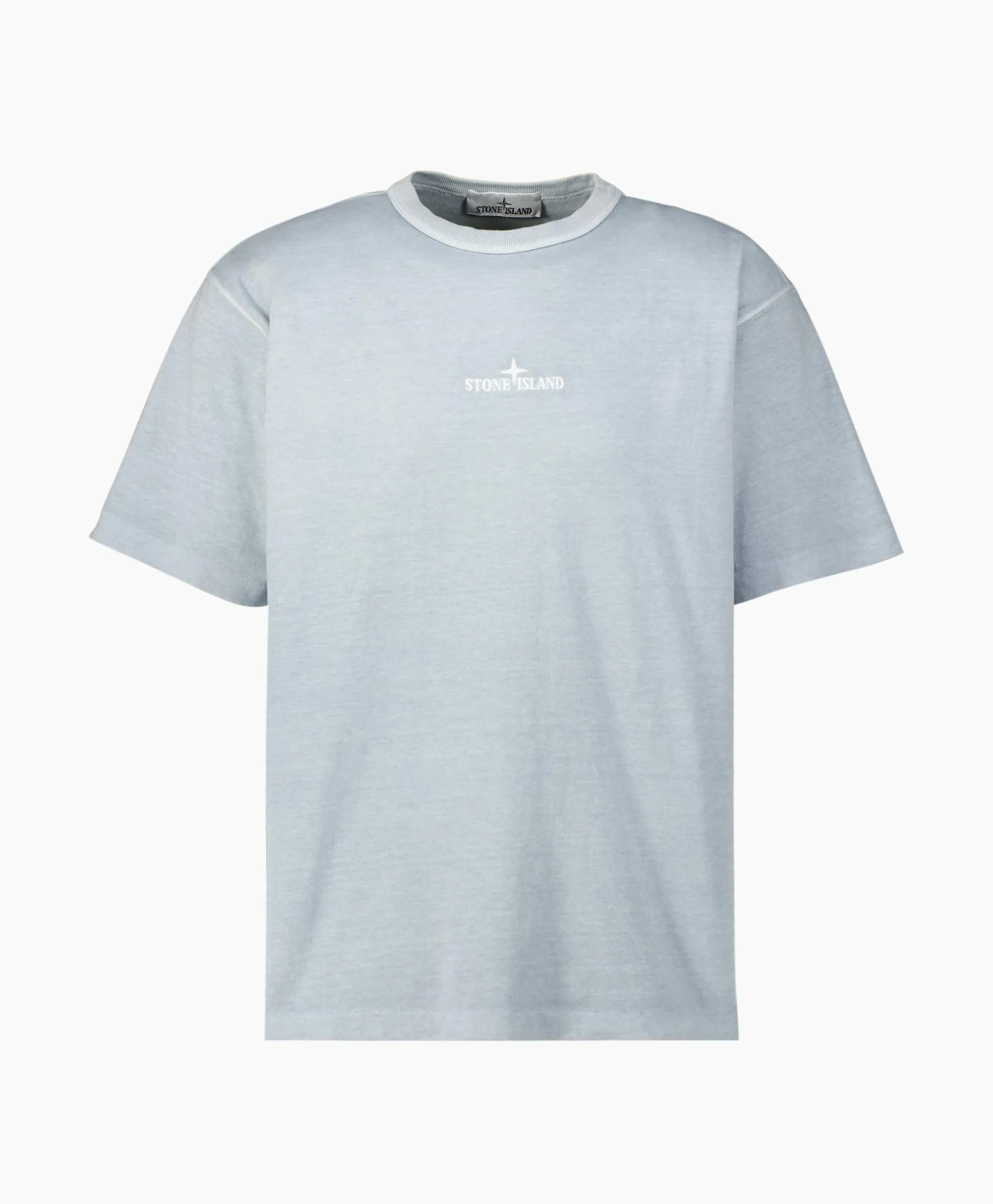 Heren Stone Island T-Shirts*T-Shirt 20457 Licht Blauw