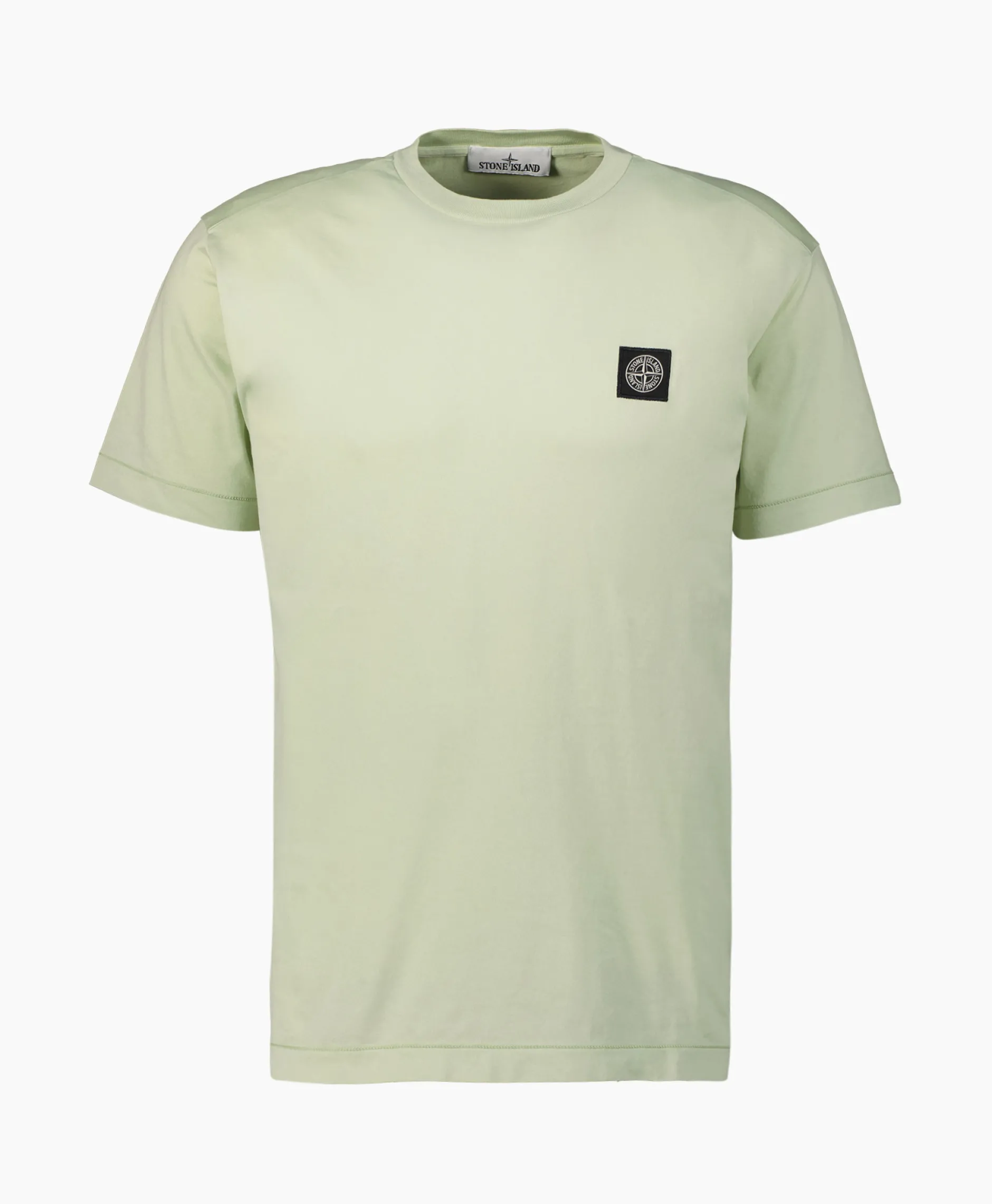 Heren Stone Island T-Shirts*T-Shirt 24113 Midden Groen