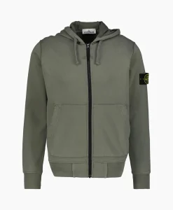 Heren Stone Island Vesten*Vest 64251 Donker Groen