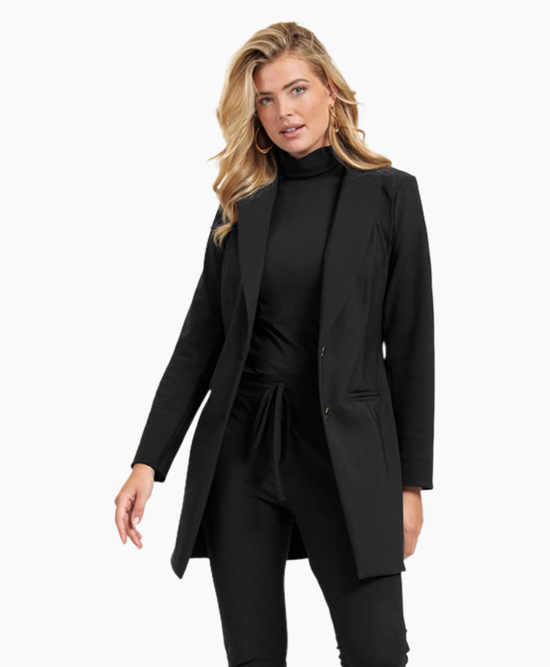 Dames Studio Anneloes Blazers*Blazer Jazzy Bonded Zwart