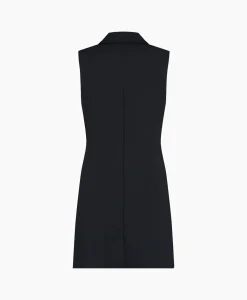 Dames Studio Anneloes Gilets*Blazer Jazzy Bonded Donker Blauw