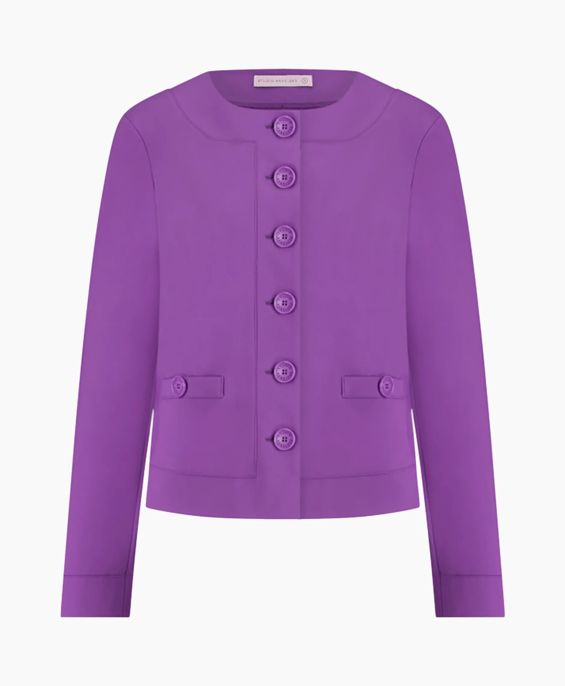 Dames Studio Anneloes Blazers*Blazer Janet Bonded Paars