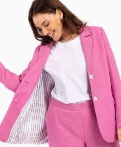 Dames Studio Anneloes Blazers*Blazer Sofie Tweed Lila