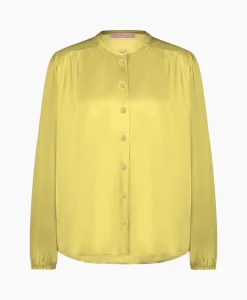Dames Studio Anneloes Blouses*Blouse Birdie Ls Satin Geel