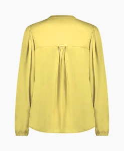 Dames Studio Anneloes Blouses*Blouse Birdie Ls Satin Geel