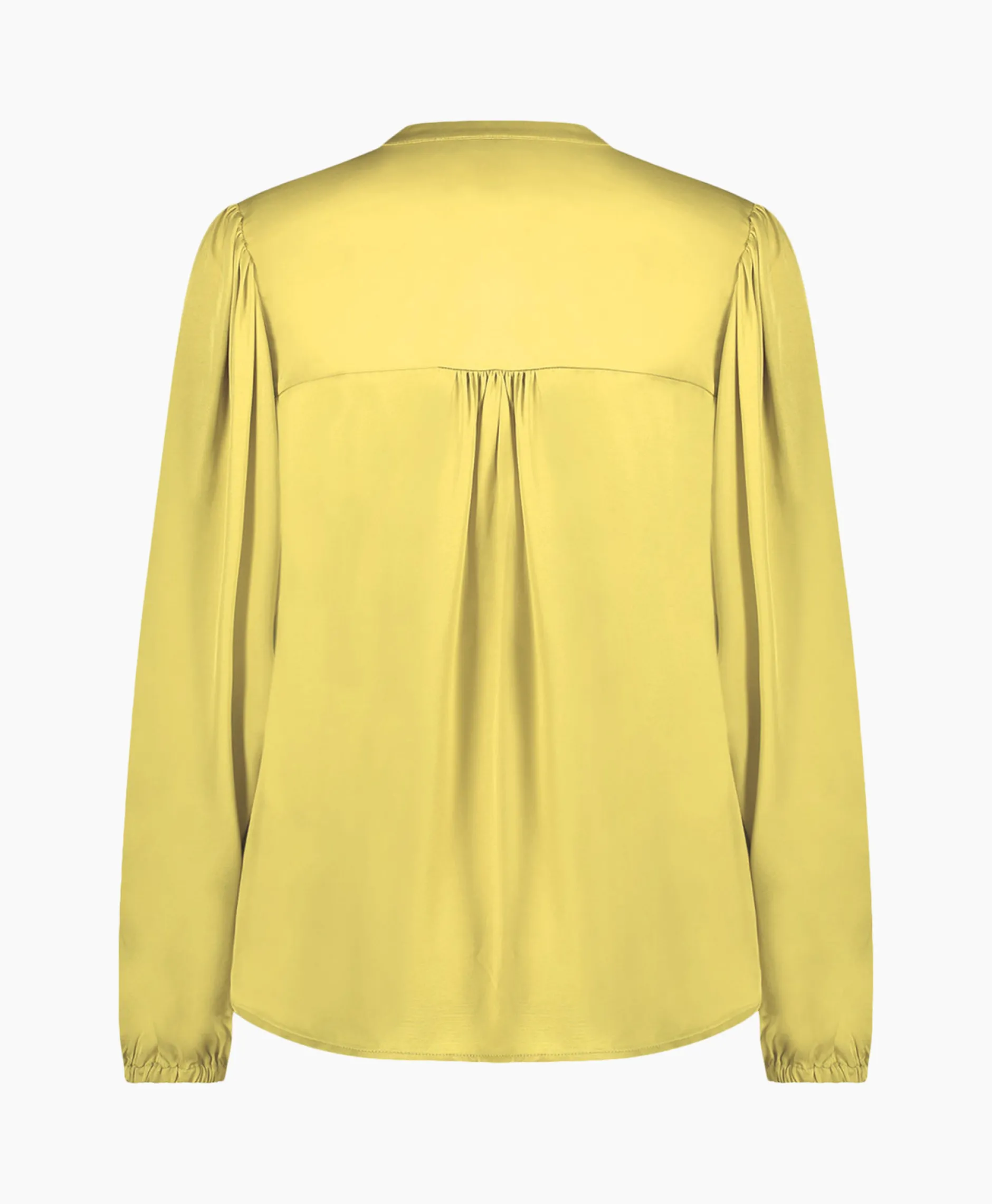 Dames Studio Anneloes Blouses*Blouse Birdie Ls Satin Geel