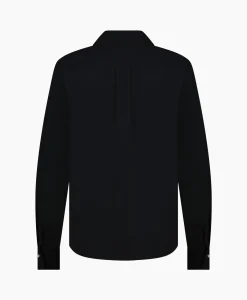 Dames Studio Anneloes Blouses*Blouse Bobby Pearl Pinstripe Zwart Dessin