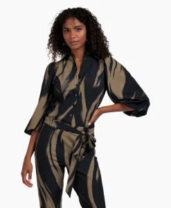 Dames Studio Anneloes Blouses*Blouse Elise Forest Combo L