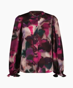 Dames Studio Anneloes Blouses*Blouse Fawn Fading Satin Pink