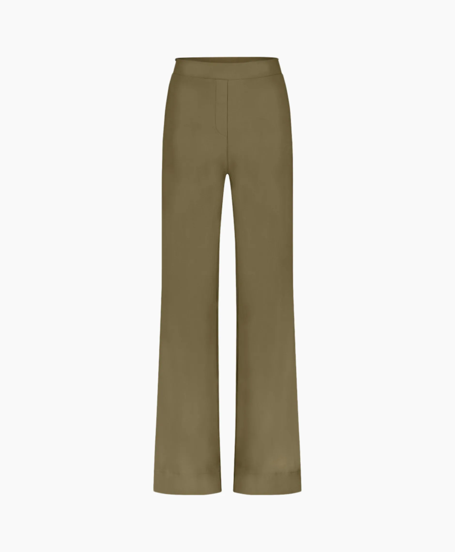 Dames Studio Anneloes Broeken*Broek Alex Bonded Trousers Bruin Dessin