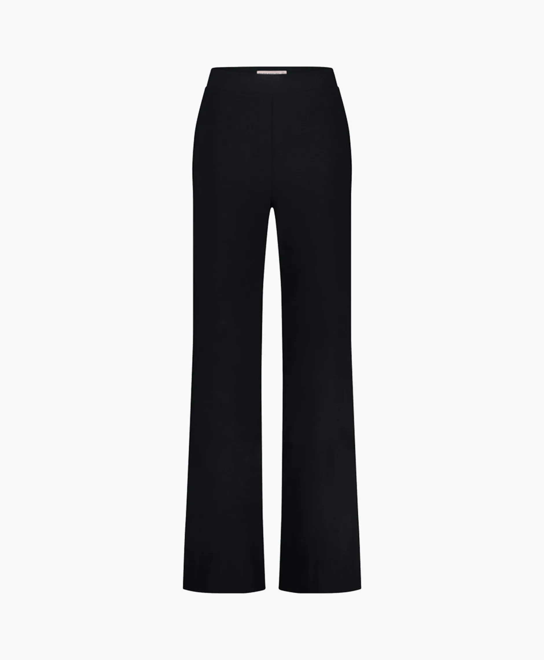 Dames Studio Anneloes Broeken*Broek Alex Bonded Mesh Trousers Zwart Dessin