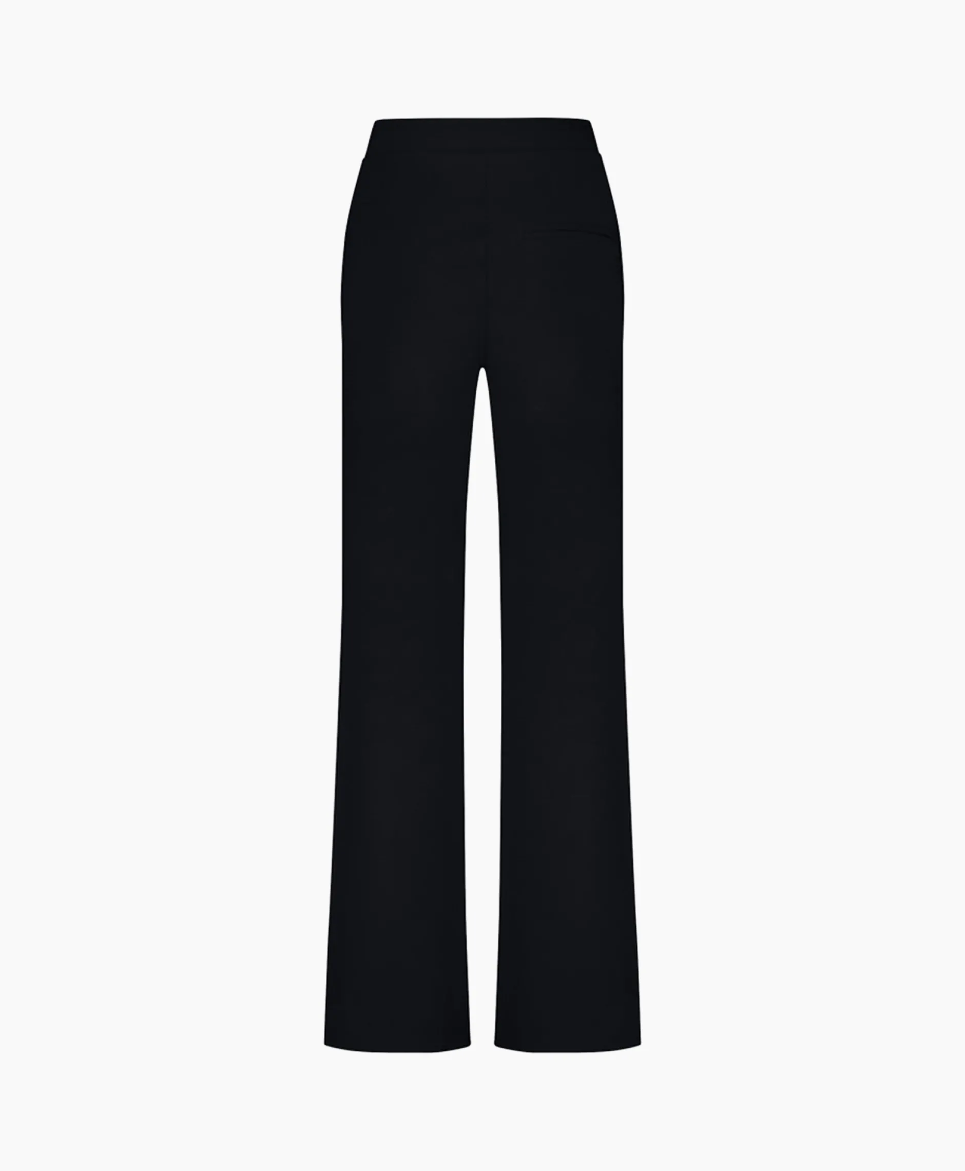 Dames Studio Anneloes Broeken*Broek Alex Bonded Mesh Trousers Zwart Dessin