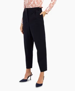 Dames Studio Anneloes Broeken*Broek Janneke Cargo Trousers Donker Blauw