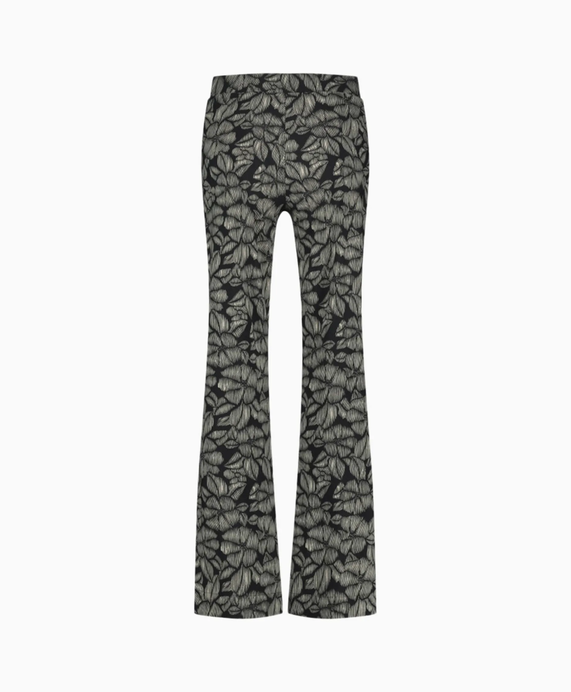 Dames Studio Anneloes Broeken*Broek Marilon Flower Trousers Zand