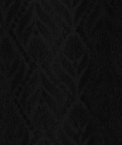 Dames Studio Anneloes Broeken*Broek Mira Ornament Jacquard Trousers Zwart