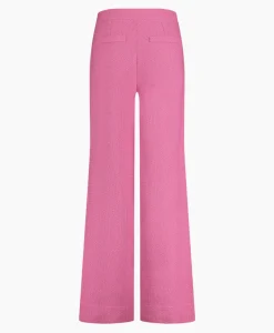 Dames Studio Anneloes Broeken*Broek Rasa Tweed Trousers Lila