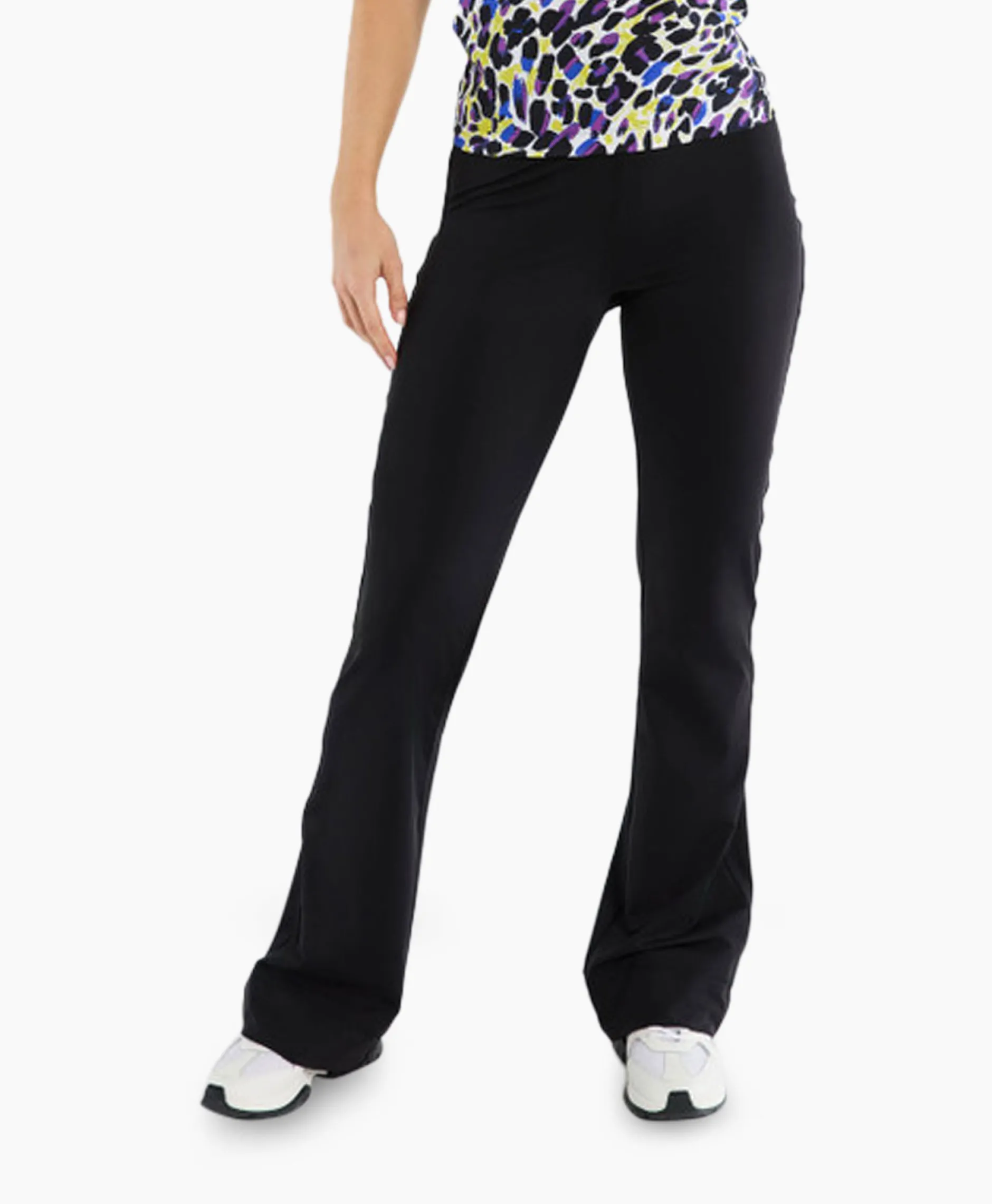 Dames Studio Anneloes Broeken*Broek Sa Sport Flair Trousers Zwart Dessin