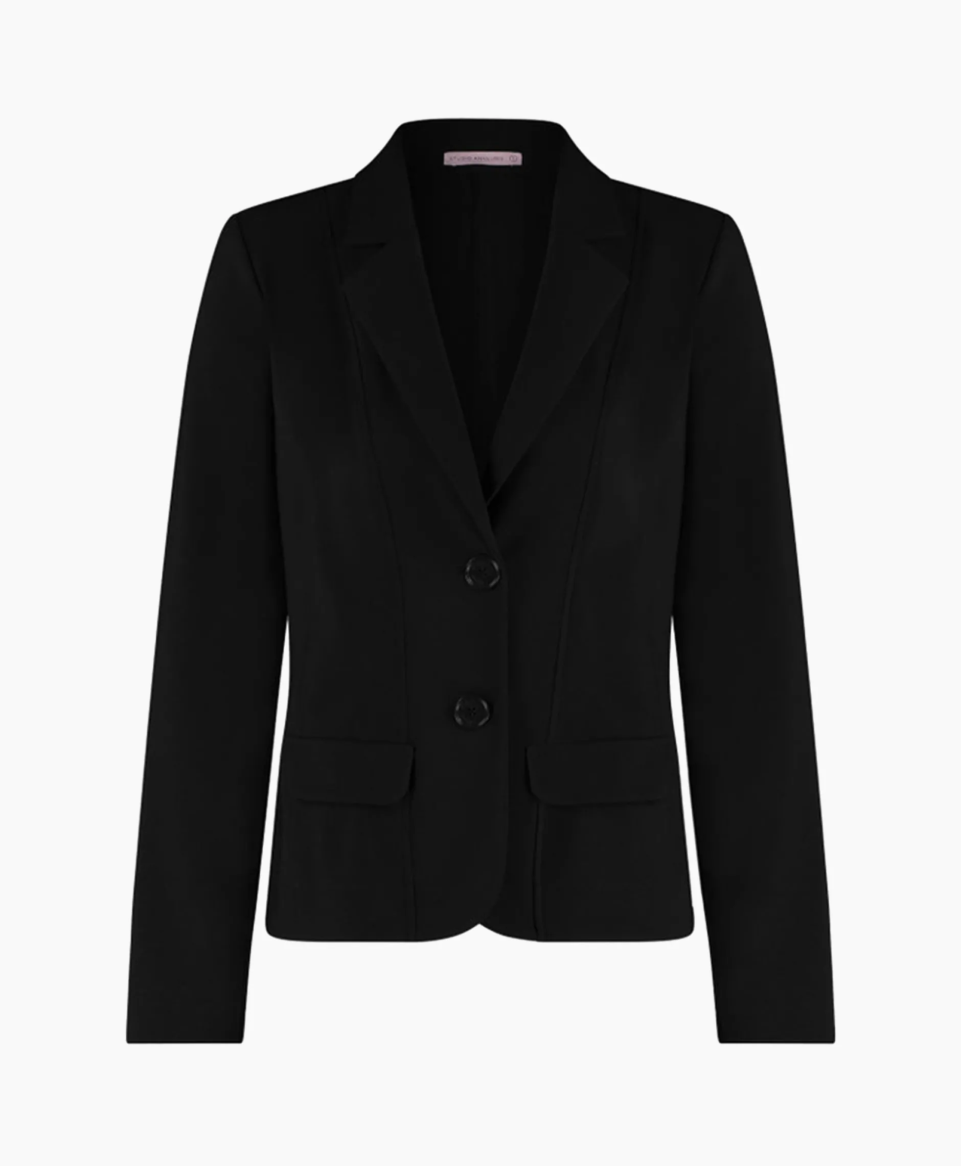 Dames Studio Anneloes Blazers*Jasje Bright Bonded Blazer Zwart