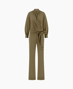 Dames Studio Anneloes Jumpsuits*Jumpsuit Feda Bruin Dessin