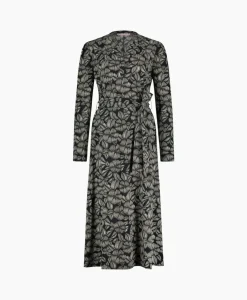 Dames Studio Anneloes Jurken*Jurk Sira Flower Dress Zand